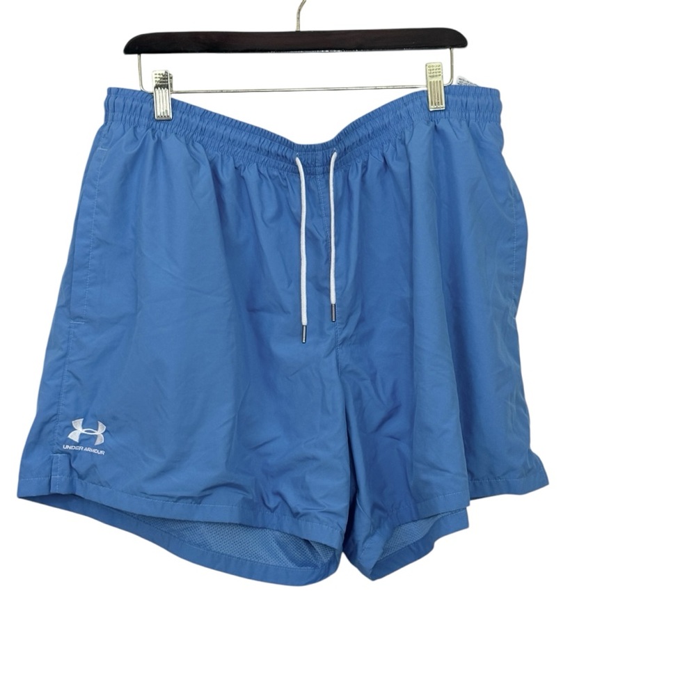 Under Armour Men's Size XXL Blue Pull On Men's UA Icon Volley Shorts